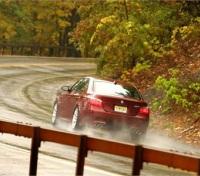 Scenic Mountain drive in BMW 